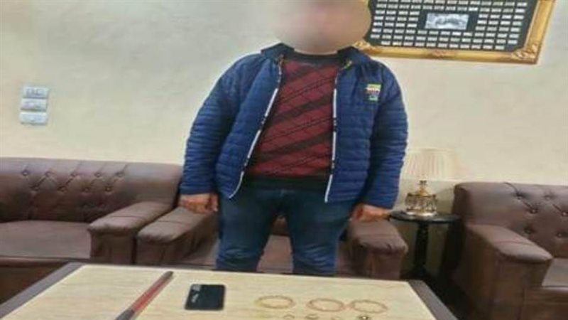 المتهم والمضبوطات