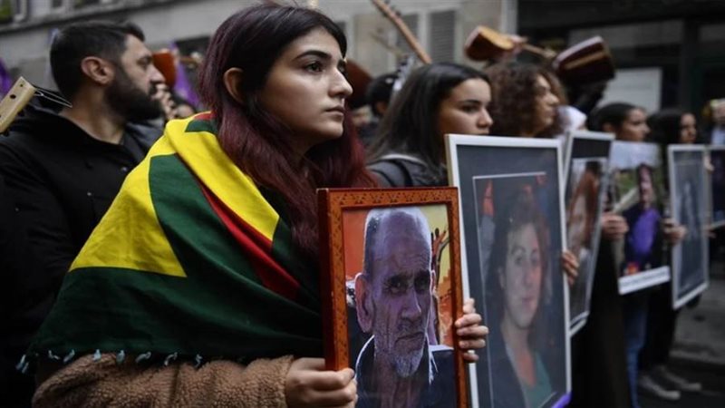 مظاهرات الأكراد في