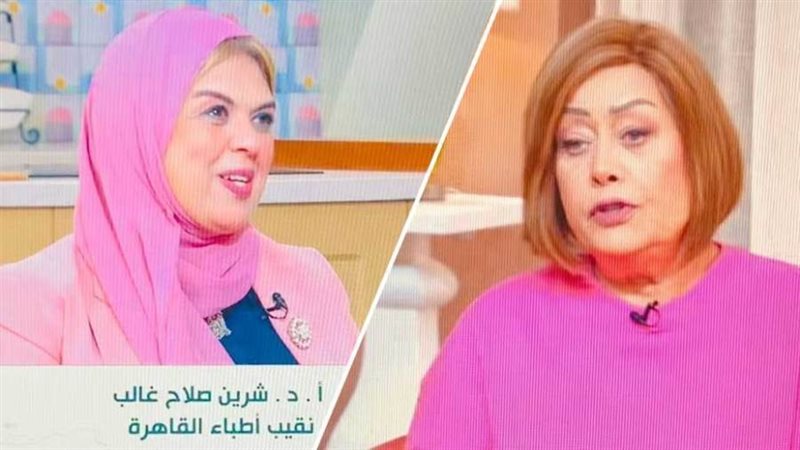 هالة فاخر وشرين غالب