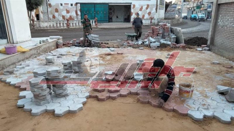 رصف الشوارع بالانترلوك