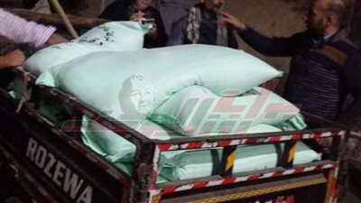 ضبط دقيق بلدي أثناء تهريبه بأحد المخابز بدسوق