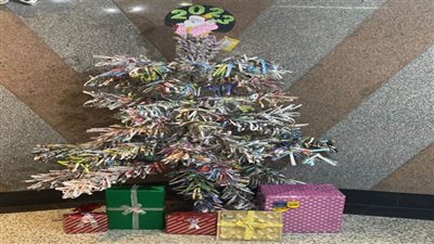 البيئة تحتفل ببداية ٢٠٢٣ بشجرة كريسماس صديقة للبيئة