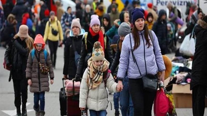 الوافدين من أوكرانيا