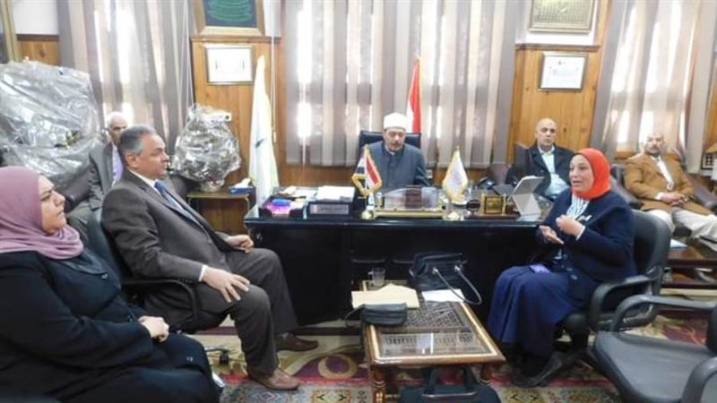 جانب من الزيارة