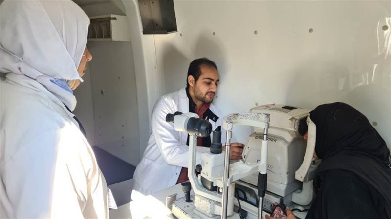 الكشف على 2138 مواطن