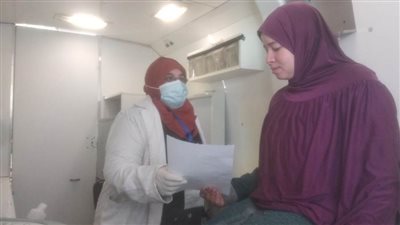 علاج 1700 في قافلة مجانية 