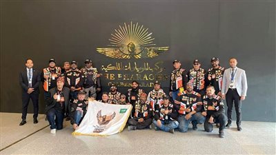 متحف الحضارة يستقبل فريق المتحدون للسيارات والدراجات بالسعودية