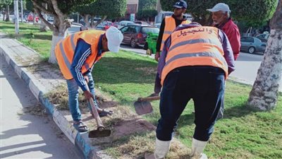 رفع كفاءة حديقة الدراويش ومتابعة أعمال التطوير والتجميل بميادين الإسماعيلية