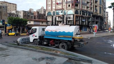 سقوط أمطار متفاوتة الشدة على عروس المتوسط 