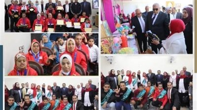 محافظ الوادي الجديد يشارك وحدة 