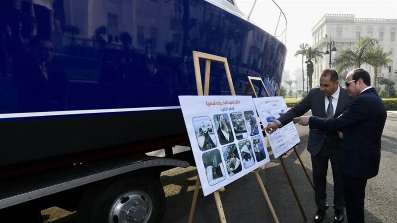 الرئيس السيسي يتابع