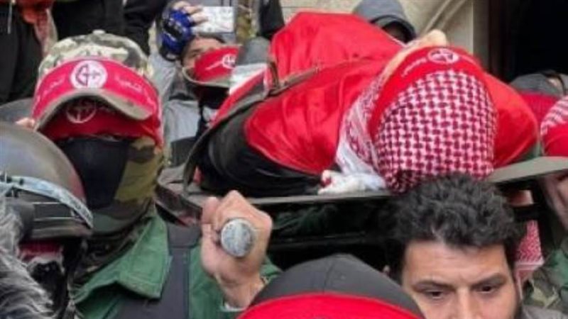 جثمان الشهيد الطفل