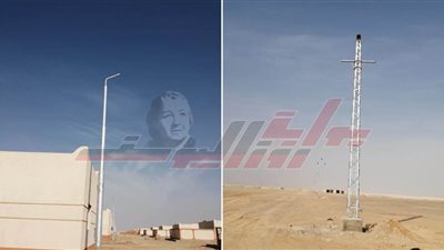 توصيل التيار الكهربائي إلى تجمع النثيلة التنموي في نخل بوسط سيناء