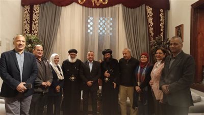 جولة تفقدية لوزيري لمتابعة عمليات ترميم منطقة مجمع الأديان 