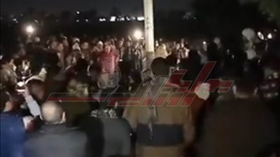 أهالي المرح بالمنيا يشيعون جثماني شابين في حادث حريق مصنع  بالأردن