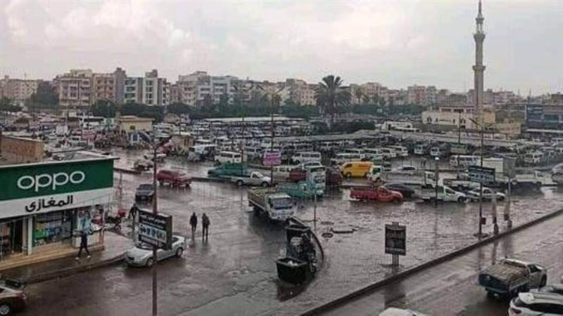 أمطار على بلبيس