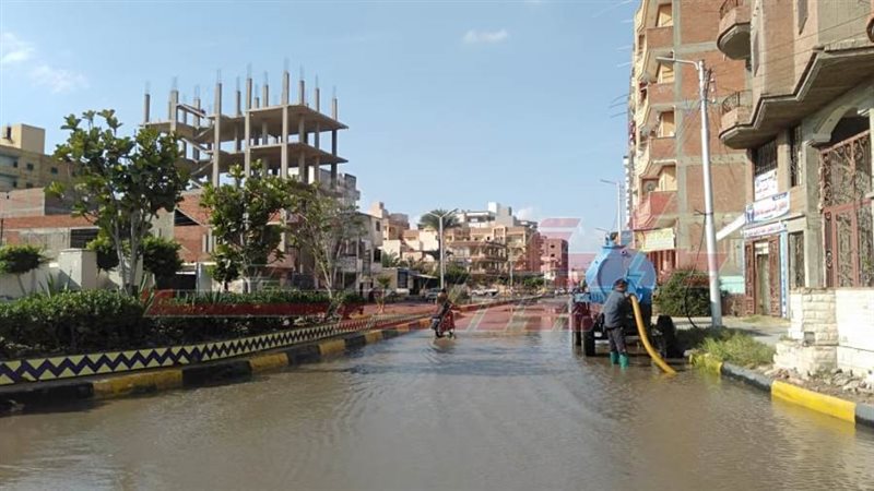 رفع مياه الأمطار