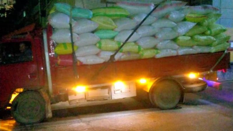 ضبط 27 طن أرز أبيض