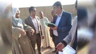 رفع إحداثيات المشروعات الخدمية بالمرحلة الثانية من مبادرة حياة كريمة بالفشن