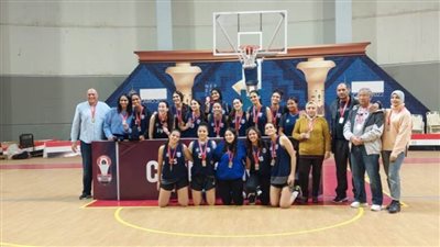 الزهور يتوج بفضية منطقة القاهرة لكرة السلة سيدات 18 سنة