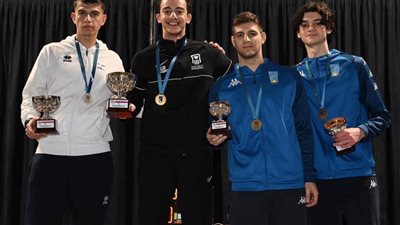 الأولمبية تهنئ السلاح بذهبية محمد السيد بكأس العالم للشباب لسلاح سيف المبارزة