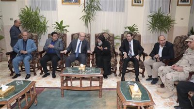 محافظ بني سويف يزور الكنائس والأديرة ودار أيتام صديقات الكتاب المقدس