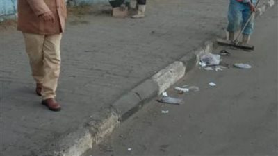 جمع ورفع ٩٨ طن قمامة ومخلفات وقص أشجار من حي أول الإسماعيلية