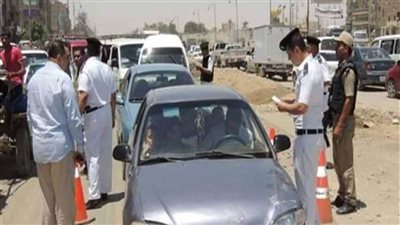 ضبط 236 مخالفة في حملة مرورية مكثفة بسوهاج