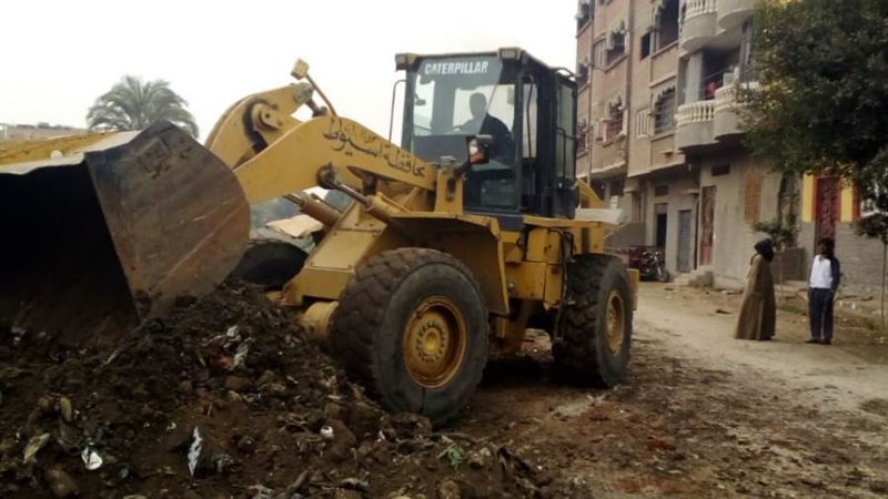 رفع نواتج تطهير الترع