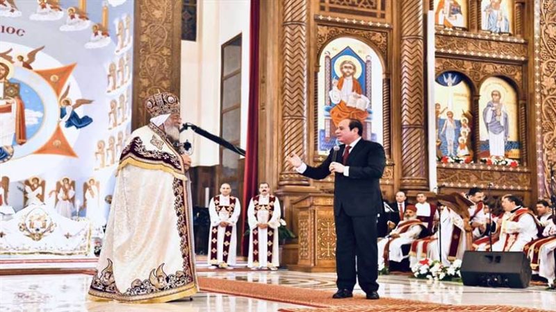 تهنئة الرئيس عبدالفتاح