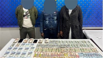 سقوط 3 أشخاص بالقاهرة يتاجرون في النقد الأجنبي 
