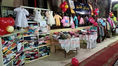 توفير 4000 قطعة ملابس مجانية للأسر الفقيرة بكفر الشيخ