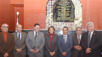 وزيرة الثقافة تفتتح قصر ثقافة 