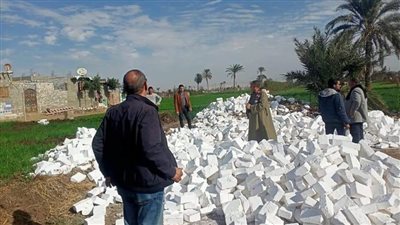 إزالة 29 حالة تعد على الأراضي الزراعية وأملاك الدولة بمغاغة شمال المنيا