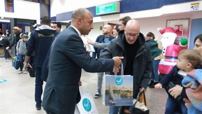 مطار مرسى علم يستقبل أول رحلة من مطار مالبينسا بميلانو 