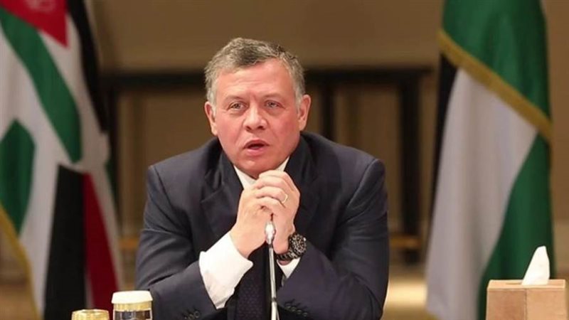 العاهل الأردني الملك