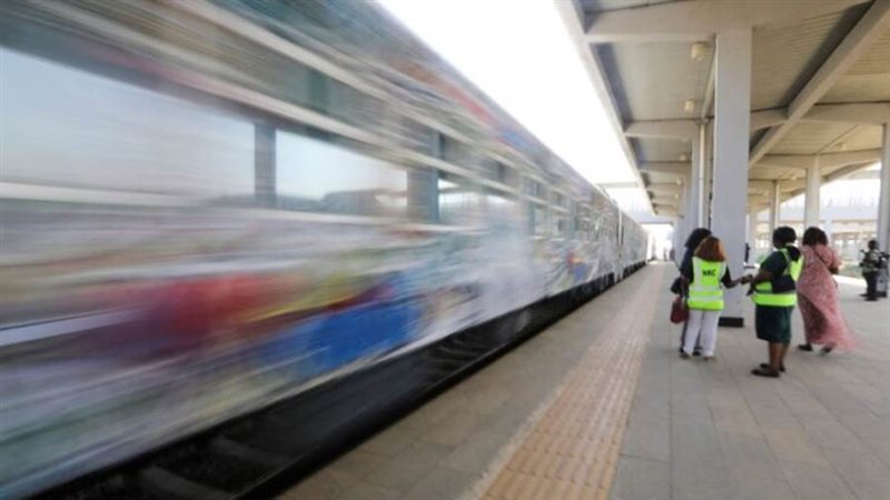 محطة قطارات بمدينة