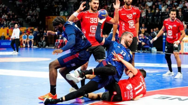 منتخب مصر ضد فرنسا