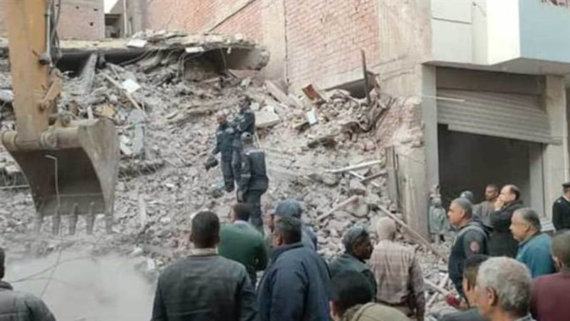 واقعة انهيار عقار