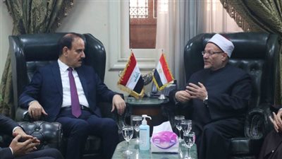 مفتي الجمهورية يستقبل رئيس ديوان الوقف السني العراقي لبحث تعزيز التعاون الإفتائي