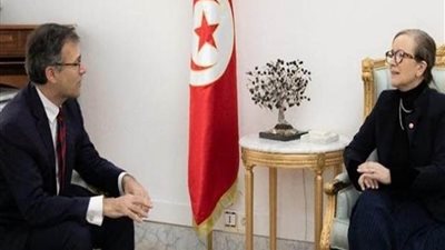 رئيسة الحكومة التونسية وسفير إيطاليا يبحثان تعزيز علاقات التعاون والشراكة