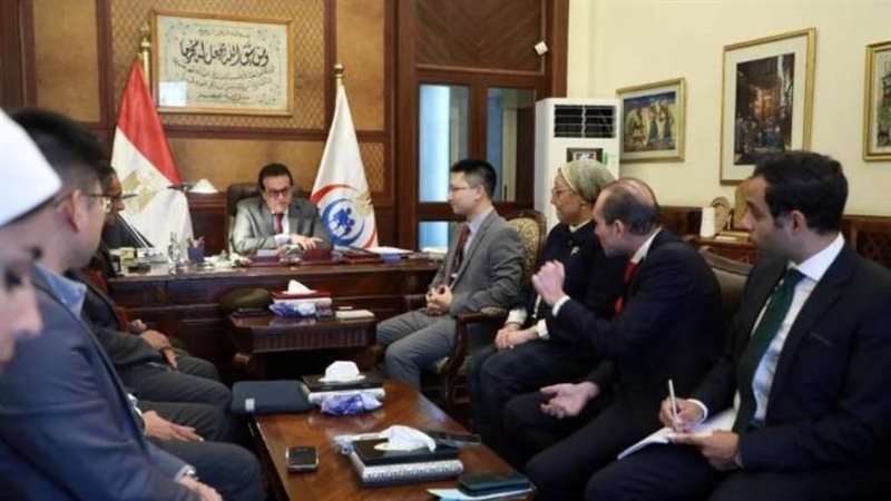 اللقاء المصري الصيني