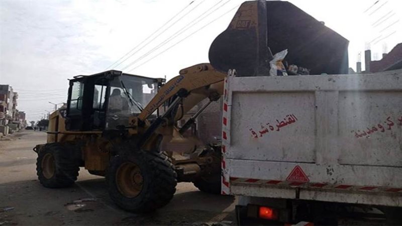 رفع القمامة والمخلفات