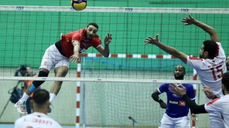 رجال طائرة الأهلي