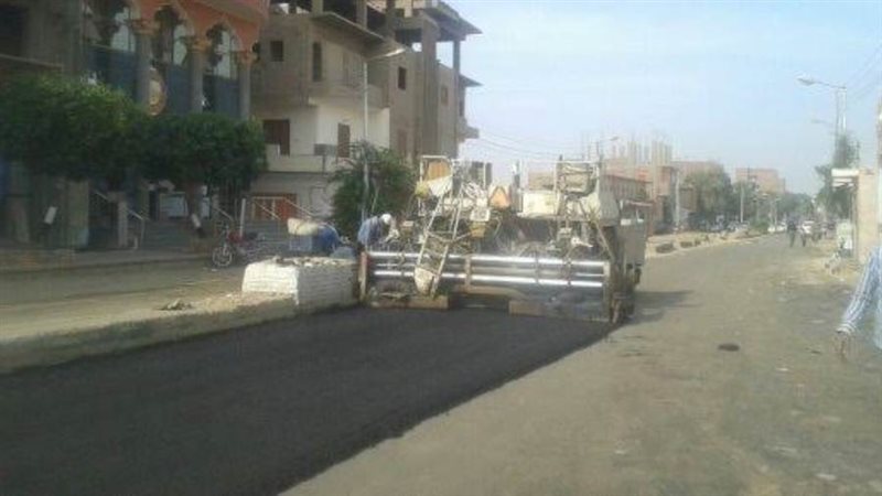 بدء العمل في رصف