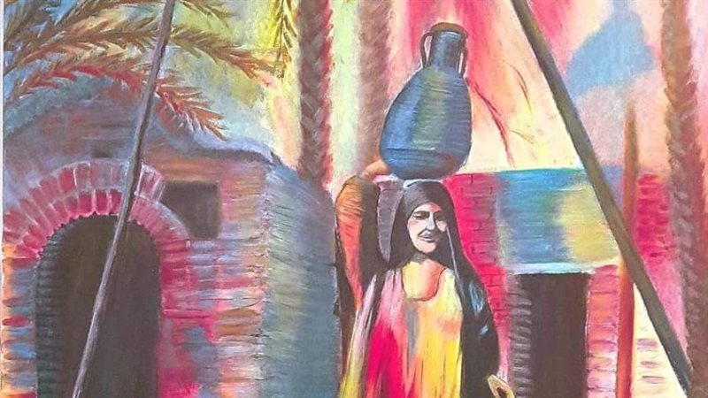 من اعمال المعرض