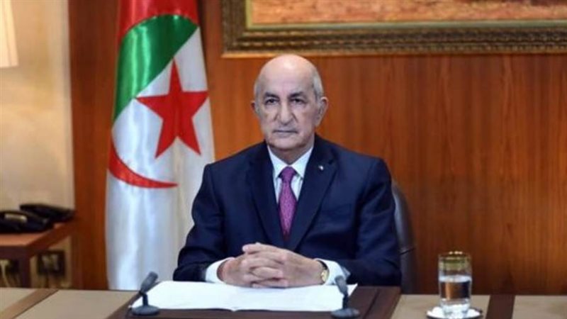 الرئيس الجزائري عبدالمجيد
