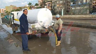 هطول أمطار بعدد من مدن كفر الشيخ واستمرار رحلات الصيد 