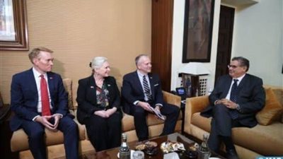 رئيس الحكومة المغربية يلتقي وفدًا من الكونجرس الأمريكي