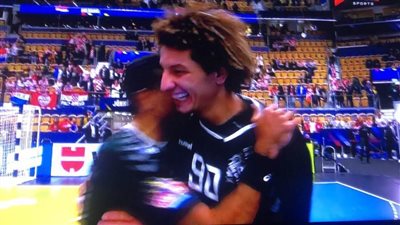 علي زين رجل مباراة مصر وكرواتيا ببطولة العالم لليد